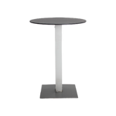 Main table high black round